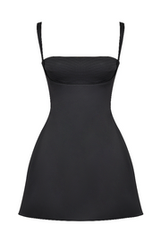 Kara Mini Dress - Black