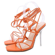 BE VIBING HIGH HEELS - Orange - MALVI PARISMALVI PARIS