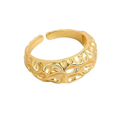 SAM ROCKY HILLS RING - Gold - MALVI PARIS